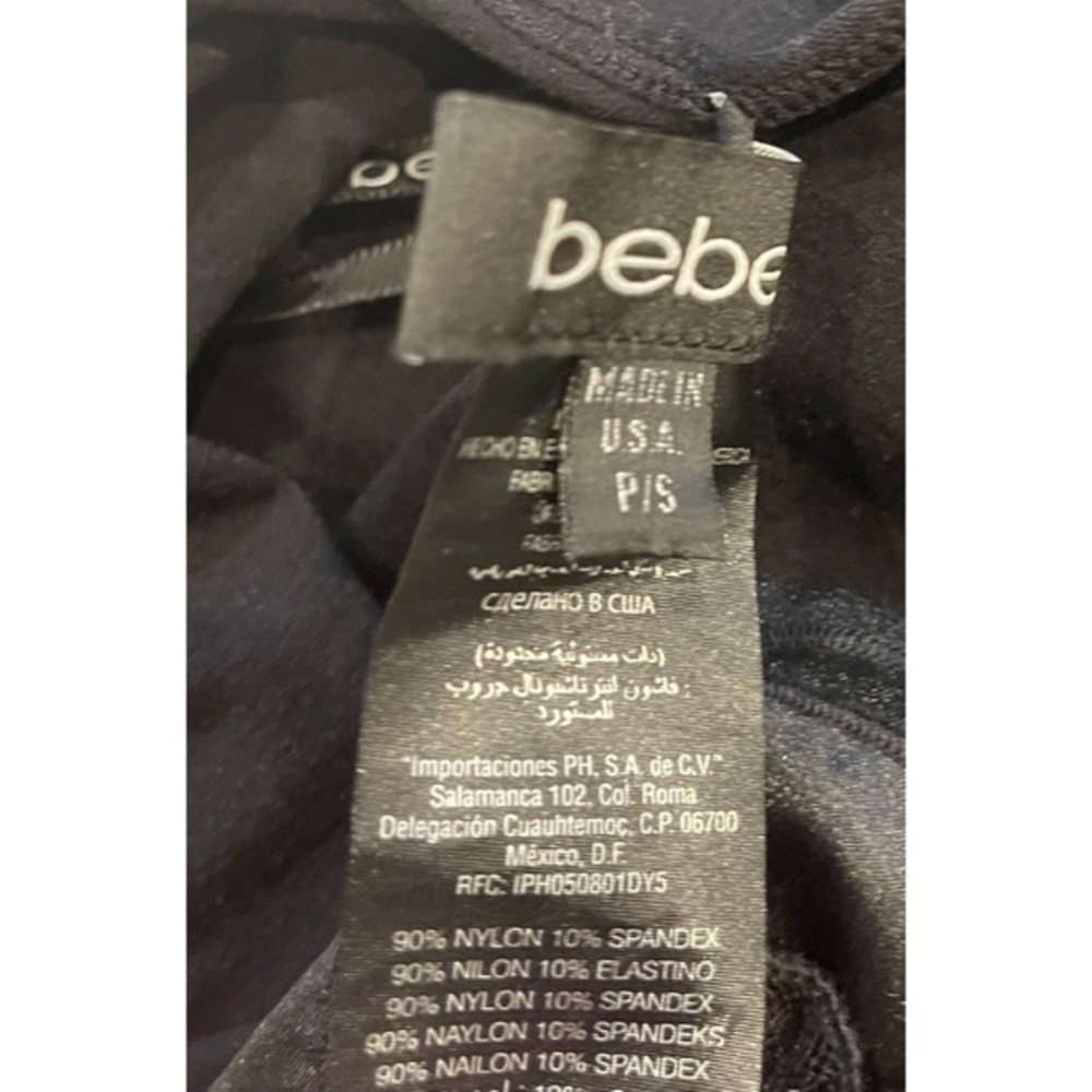 BEBE One-Shoulder Mini Dress-P/S - Picture 6 of 6